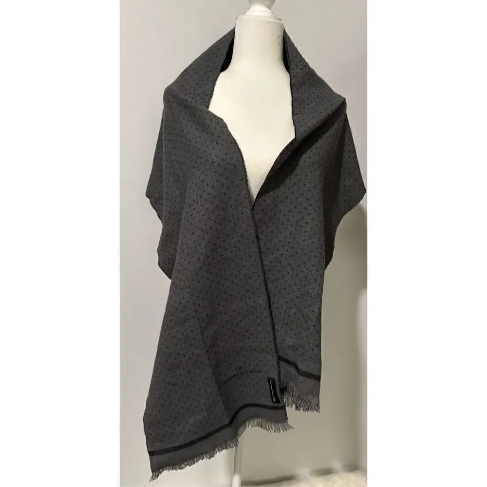 Giovanni Pico Della scarve polka dot black